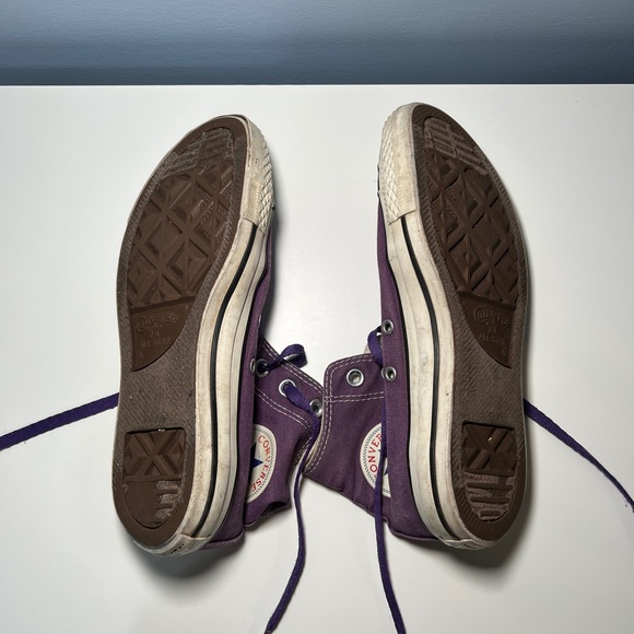 Purple High Top Converse - Picture 4 of 4